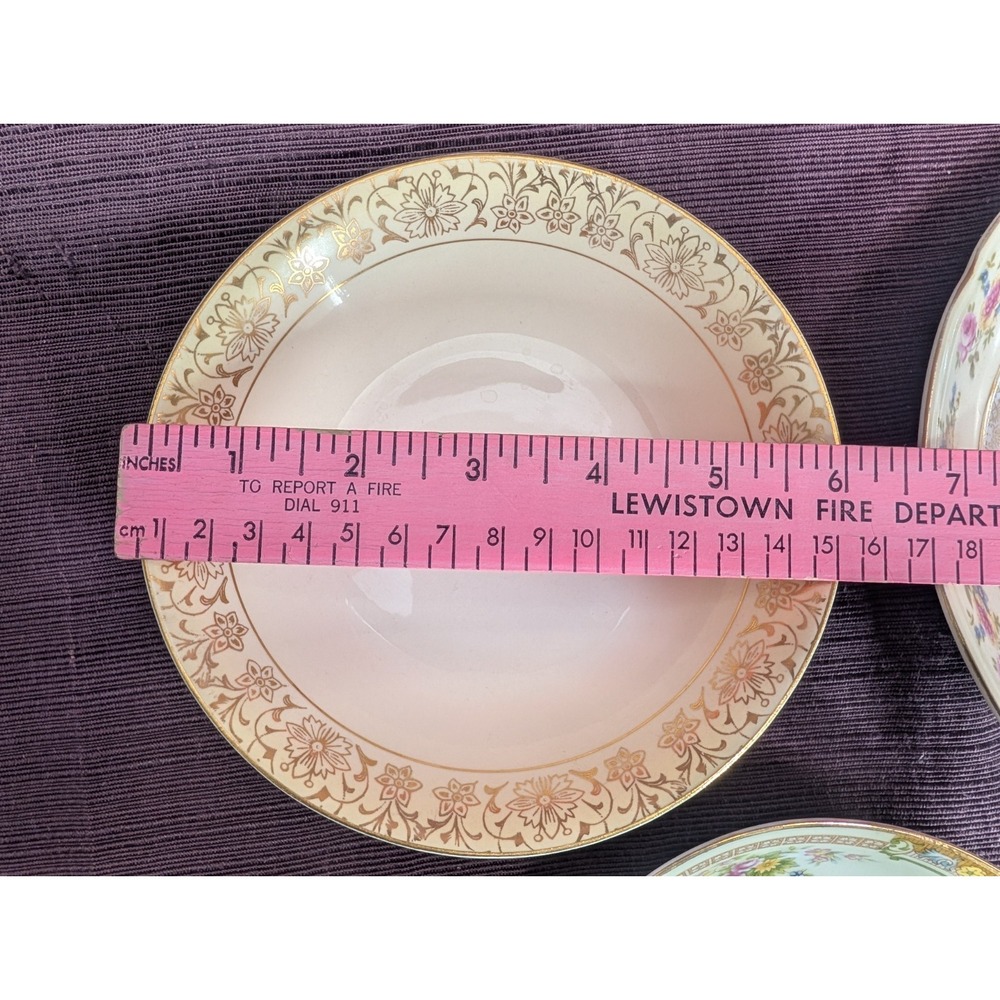 China plate and Bowl 3/2 tier serving tray set - Handmade in Montana ! - Picture 15 of 16
